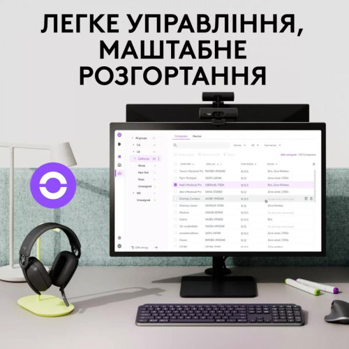 Наушники с микрофоном Logitech Zone Vibe Wireless Teams version Graphite (981-001157)