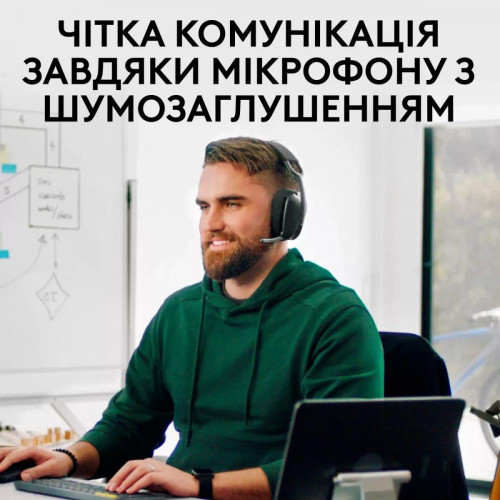 Наушники с микрофоном Logitech Zone Vibe Wireless Teams version Graphite (981-001157)