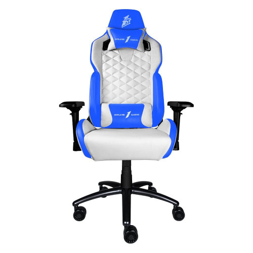 Компьютерное кресло для геймера 1STPLAYER DK2 blue/white