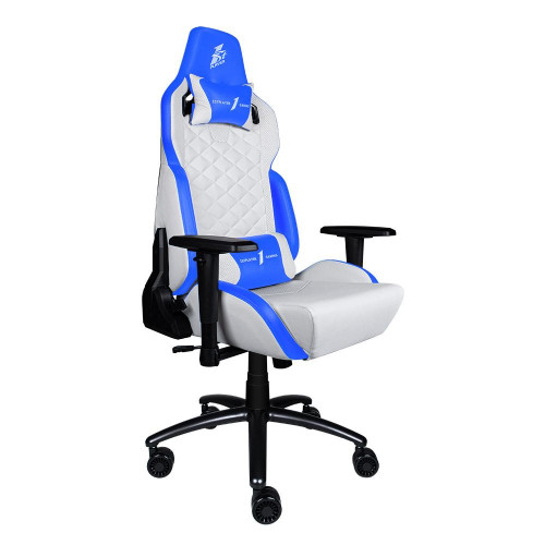 Компьютерное кресло для геймера 1STPLAYER DK2 blue/white