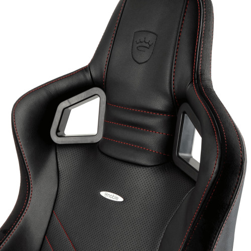 Компьютерное кресло для геймера Noblechairs Epic PU leather black/red (NBL-PU-RED-002)