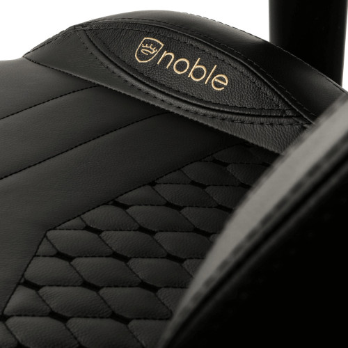 Компьютерное кресло для геймера Noblechairs Epic real leather black (NBL-RL-BLA-001)