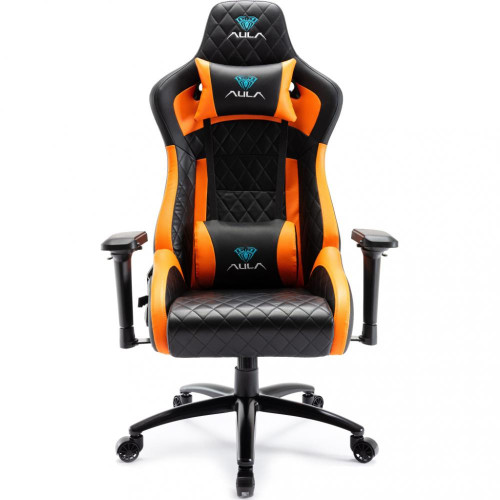 Компьютерное кресло для геймера AULA F1031 Black/Orange