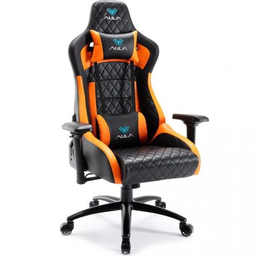 Компьютерное кресло для геймера AULA F1031 Black/Orange