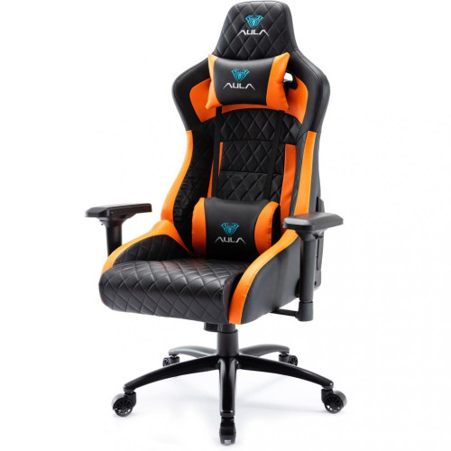 Компьютерное кресло для геймера AULA F1031 Black/Orange