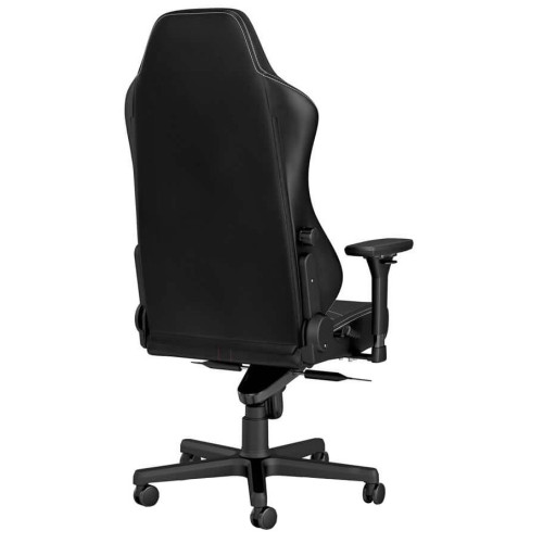 Компьютерное кресло для геймера Noblechairs Hero PU leather black/platinum white (NBL-HRO-PU-BPW)