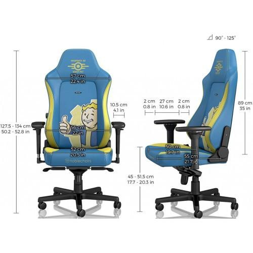 Компьютерное кресло для геймера Noblechairs Hero Series Fallout Vault Tec Edition (NBL-HRO-PU-FVT)
