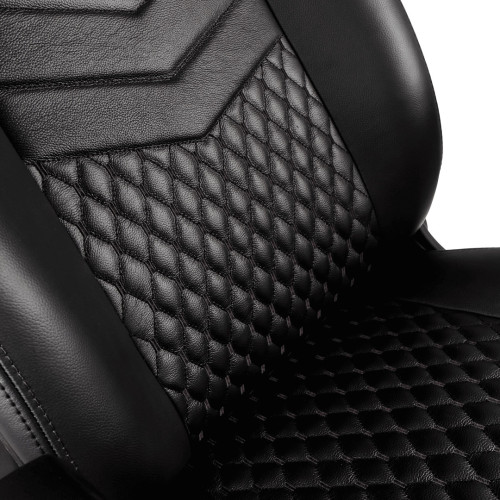 Компьютерное кресло для геймера Noblechairs Icon real leather black (NBL-ICN-RL-BLA)