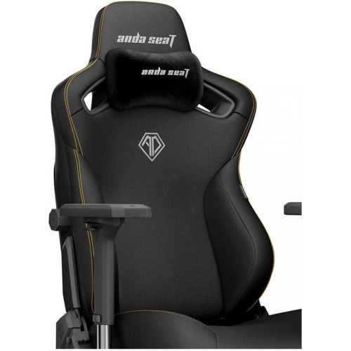 Компьютерное кресло для геймера Anda Seat Kaiser 3 XL black (AD12YDC-XL-01-B-PVC)