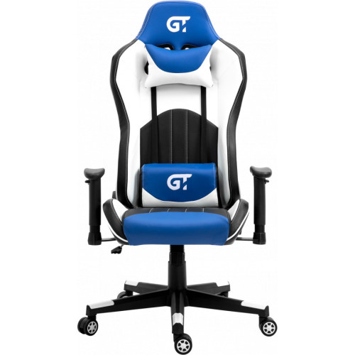 Компьютерное кресло для геймера GT Racer X-5813 black/blue/white