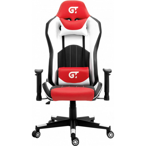 Компьютерное кресло для геймера GT Racer X-5813 black/red/white