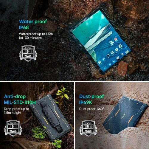 Планшет Oukitel RT6 NFC 8/256GB 4G Dual Sim Black (6931940750233)