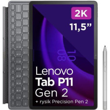 Lenovo Tab P11 (2nd Gen) 6/128GB Wi-Fi Storm Grey + Keyboard, pen (ZABF0315PL)
