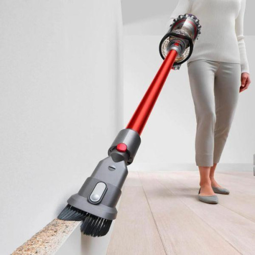 Вертикальный+ручной пылесос (2в1) Dyson Outsize Vacuum Nickel/Red (447922-01)