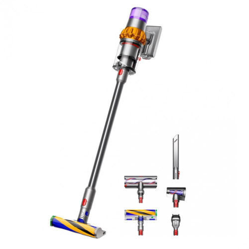 Вертикальный+ручной пылесос (2в1) Dyson V15 Detect Absolute 2023 Yellow/Nickel (446986-01)