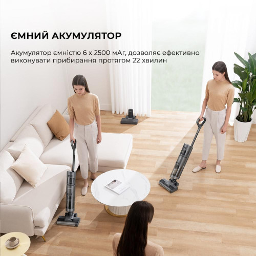 Моющий вертикальный пылесос Dreame Wet&Dry Vacuum Cleaner H11 Core (HHR21A)