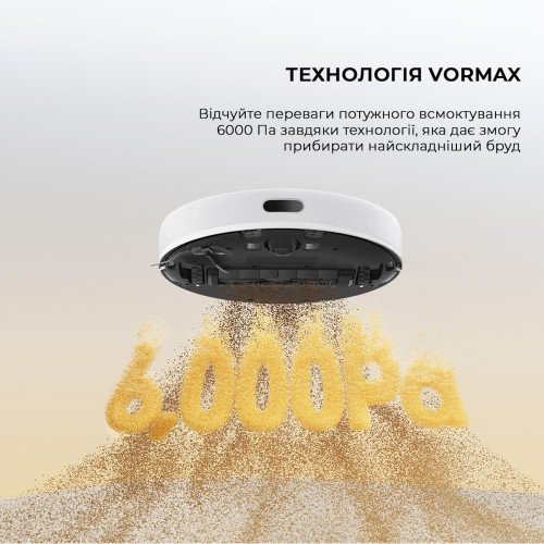 Робот-пылесос с влажной уборкой Dreame D9 MAX White Gen 2 (RLD34GA-Wh)