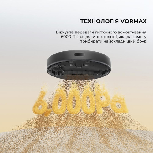 Робот-пылесос с влажной уборкой Dreame D9 Max Black Gen 2 (RLD34GA-Bl)