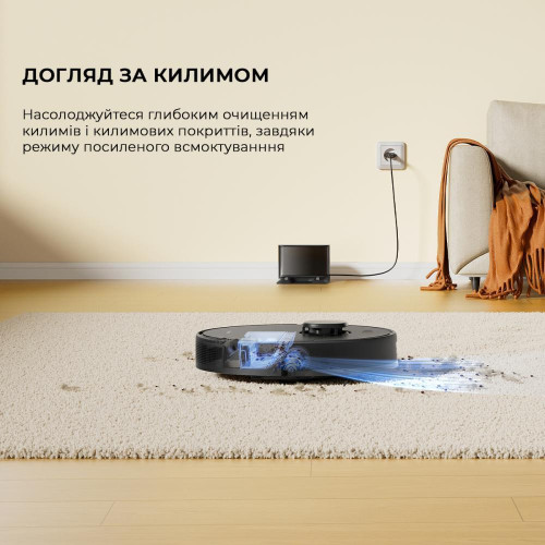 Робот-пылесос с влажной уборкой Dreame D9 Max Black Gen 2 (RLD34GA-Bl)