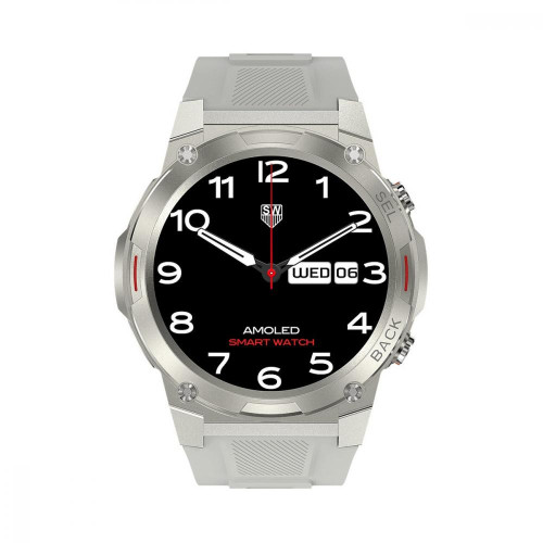 Смарт-часы Oukitel BT50 Silver (6931940742283)