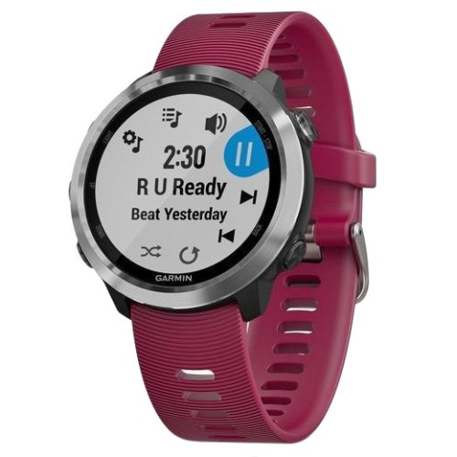 Смарт-часы Garmin Forerunner 645 Music With Cerise Colored Band (010-01863-31/21)