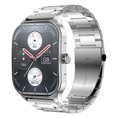 Смарт-часы Amazfit Pop 3S Metallic Silver