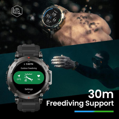 Смарт-часы Amazfit T-Rex Ultra Abyss Black