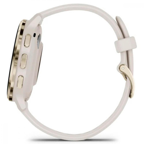 Смарт-часы Garmin Venu 3S Soft Gold S. Steel Bezel with Ivory Case and S. Band (010-02785-04)