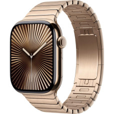 Apple Watch Series 10 GPS + Cellular 46mm Gold Titanium Case w. Gold Link Bracelet (MX183+MXMH3)