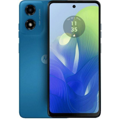 Cмартфон Motorola G04 4/64GB Satin Blue (PB130045)