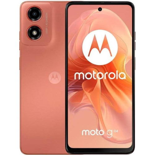 Cмартфон Motorola G04 4/64GB Sunrise Orange (PB130046)