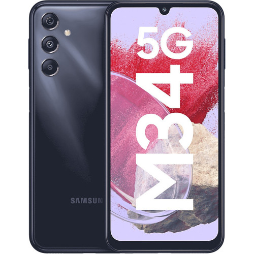 Samsung Galaxy M34 5G SM-M346B 6/128GB: мощный смартфон в стильном оттенке Midnight Blue