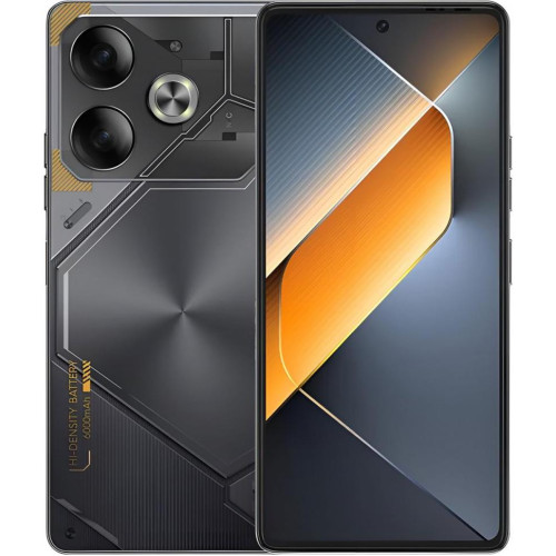 Смартфон Tecno POVA 6 LI7 12/256GB Meteorite Grey (4894947019067)