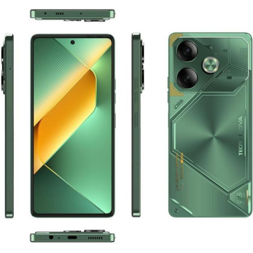 Смартфон Tecno POVA 6 LI7 8/256GB Comet Green (4894947019074)