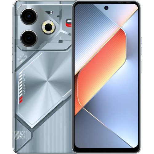 Смартфон Tecno POVA 6 Neo LI6 8/128GB Starry Silver (4894947023620)
