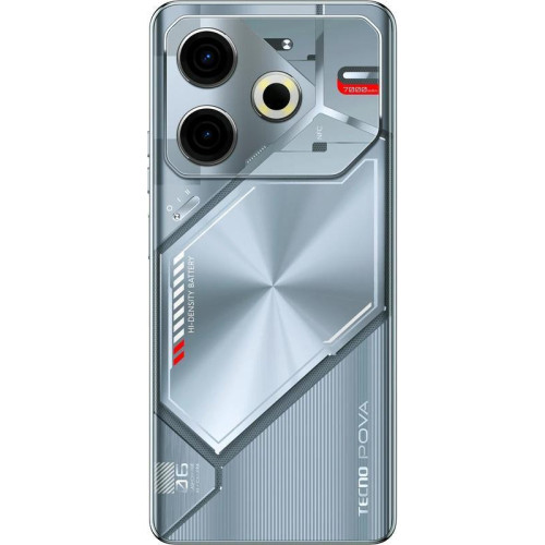 Смартфон Tecno POVA 6 Neo LI6 8/256GB Starry Silver (4894947023637)
