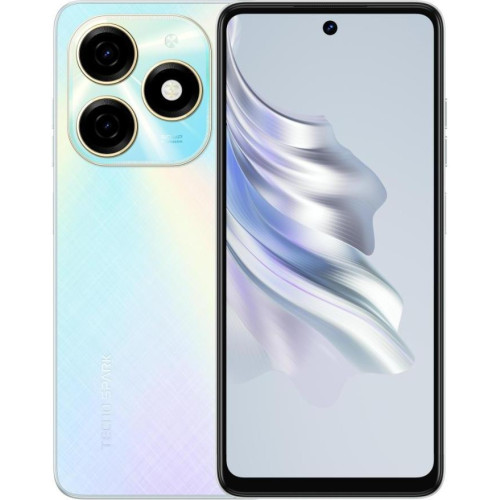 Смартфон Tecno Spark 20 KJ5n 8/128GB Cyber White (4894947013522)