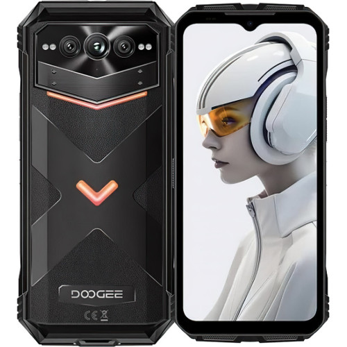 Смартфон DOOGEE V Max Plus 16/512GB Obsidian Black