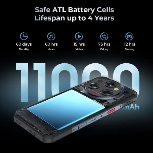 Смартфон Oukitel WP35 8/256GB Grey