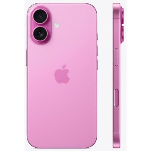 Смартфон Apple iPhone 16 256GB eSIM Pink (MYD03)