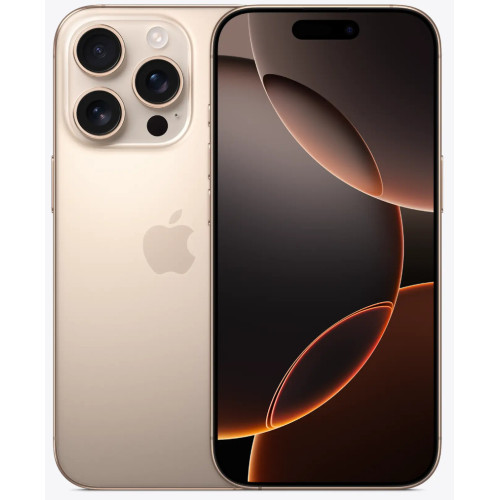 Смартфон Apple iPhone 16 Pro 256GB Desert Titanium (MYNK3)