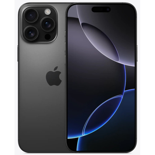 Смартфон Apple iPhone 16 Pro Max 256GB eSIM Black Titanium (MYW33)