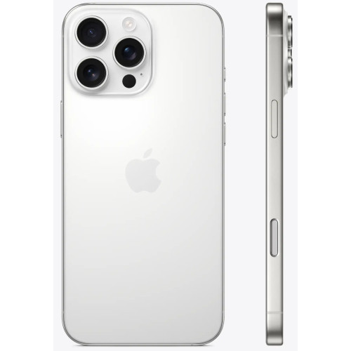 Смартфон Apple iPhone 16 Pro Max 256GB eSIM White Titanium (MYW43)