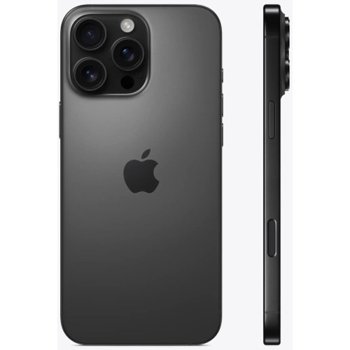 Смартфон Apple iPhone 16 Pro Max 512GB eSIM Black Titanium (MYW73)