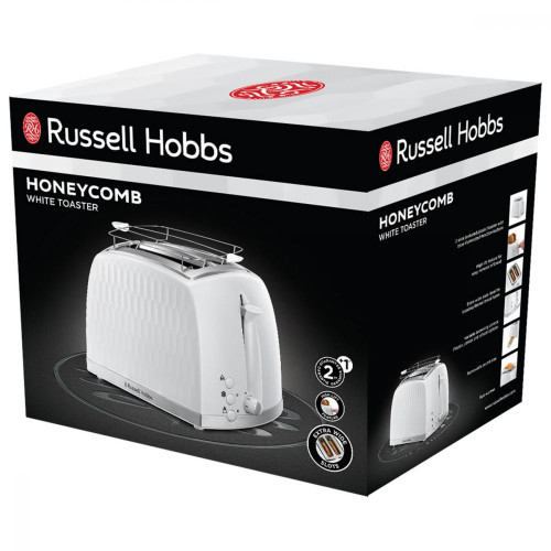 Тостер Russell Hobbs Honeycomb White 26060-56