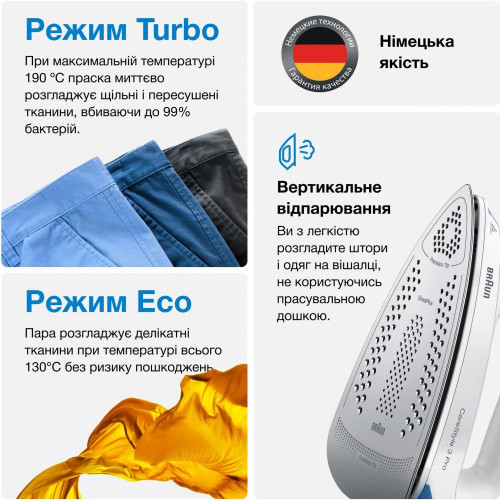 Парогенератор Braun CareStyle 3 IS 3157 BL