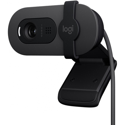 Веб-камера Logitech Brio 100 Full HD Webcam Graphite (960-001585, 960-001587)