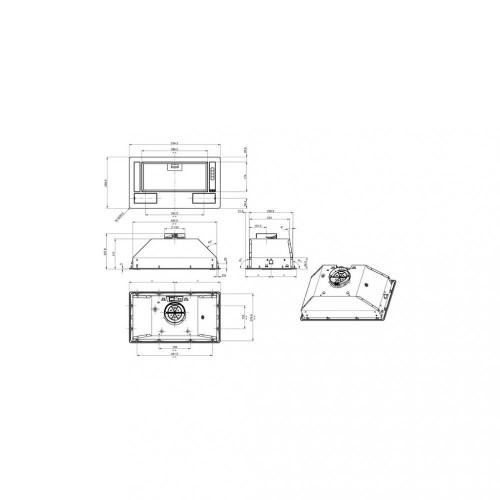 Вытяжка встраиваемая Gorenje BHI681EB