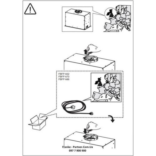 Вытяжка встраиваемая Franke Box Flush EVO FBFE BK MATT A70 (305.0665.365)