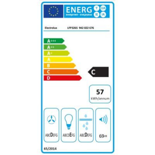 Вытяжка телескопическая Electrolux LFP326S